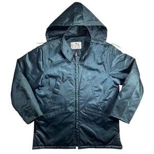 Vintage 90s Golden Fleece Titan Hooded Outerwear Full Zip Men’s Quilted Jacket